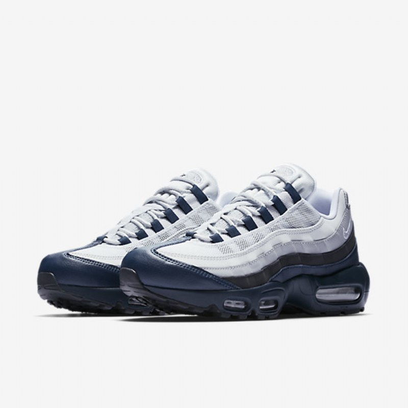 Nike Air Max 95 Essential Miesten Kengät Navy Antrasiitinharmaa Wolf White
