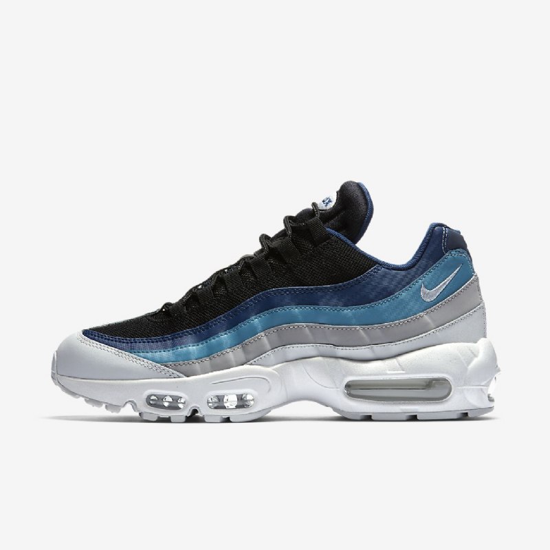 Nike Air Max 95 Essential Miesten Kengät Pure Platinum Navy Aqua Noise Black
