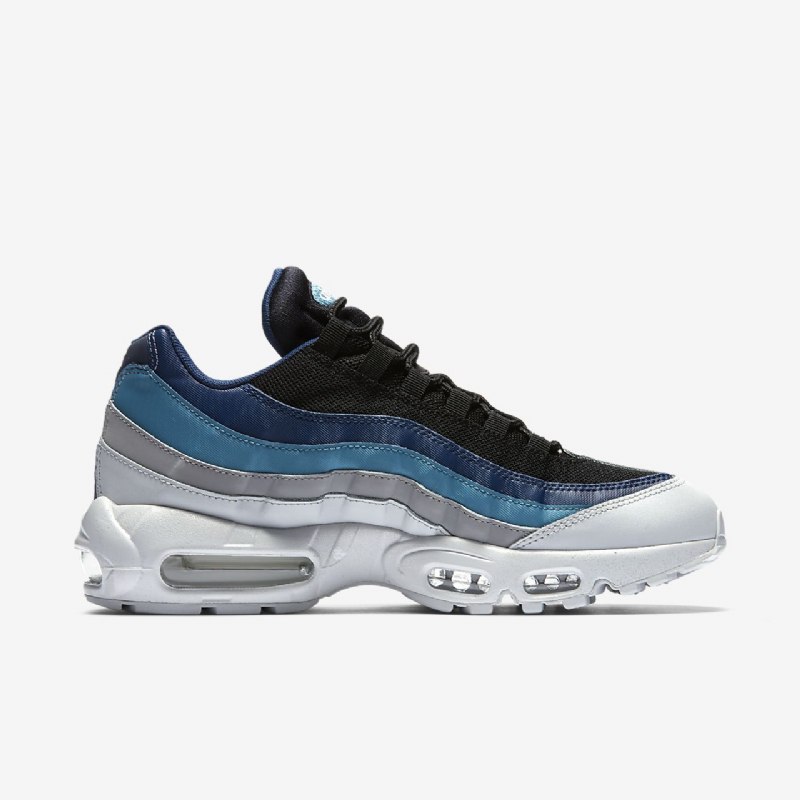 Nike Air Max 95 Essential Miesten Kengät Pure Platinum Navy Aqua Noise Black