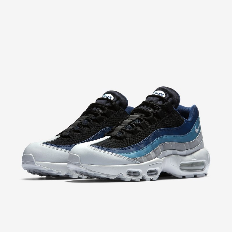 Nike Air Max 95 Essential Miesten Kengät Pure Platinum Navy Aqua Noise Black