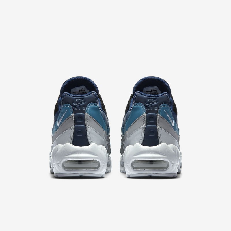 Nike Air Max 95 Essential Miesten Kengät Pure Platinum Navy Aqua Noise Black