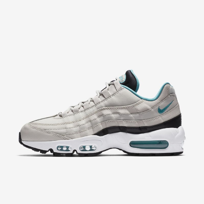 Nike Air Max 95 Essential Miesten Kengät Vaalea Luu Musta Valkoinen Turkoosi Urheilu