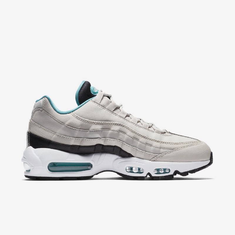 Nike Air Max 95 Essential Miesten Kengät Vaalea Luu Musta Valkoinen Turkoosi Urheilu
