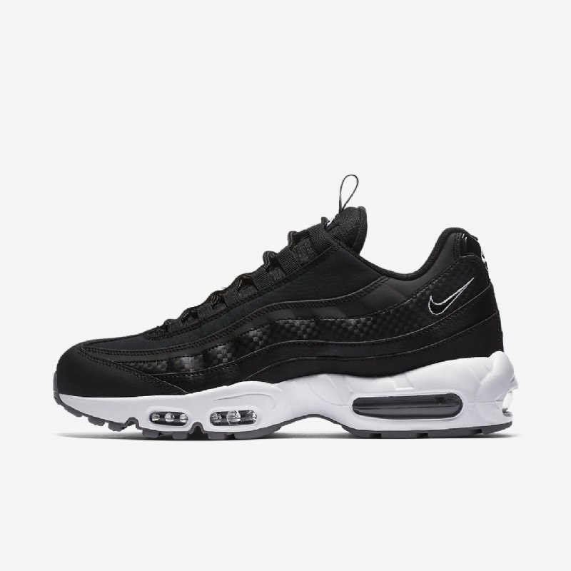 Nike Air Max 95 Miesten Se Musta Valkoinen Harmaa Kylmä