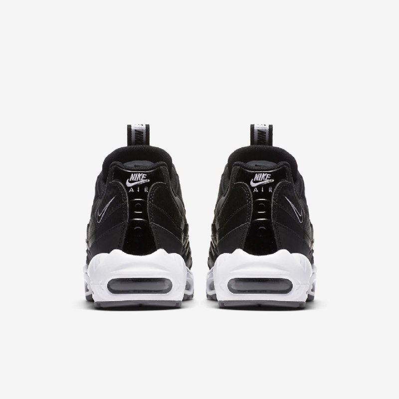 Nike Air Max 95 Miesten Se Musta Valkoinen Harmaa Kylmä
