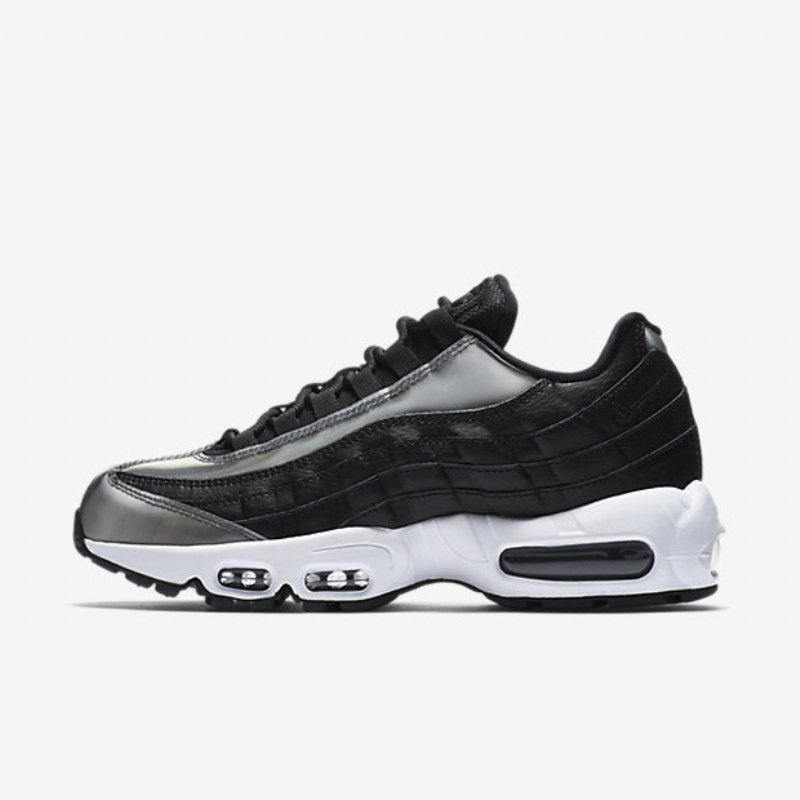 Nike Air Max 95 Naisten Se Musta Valkoinen Harmaa