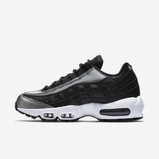 Nike Air Max 95 Naisten Se Musta Valkoinen Harmaa