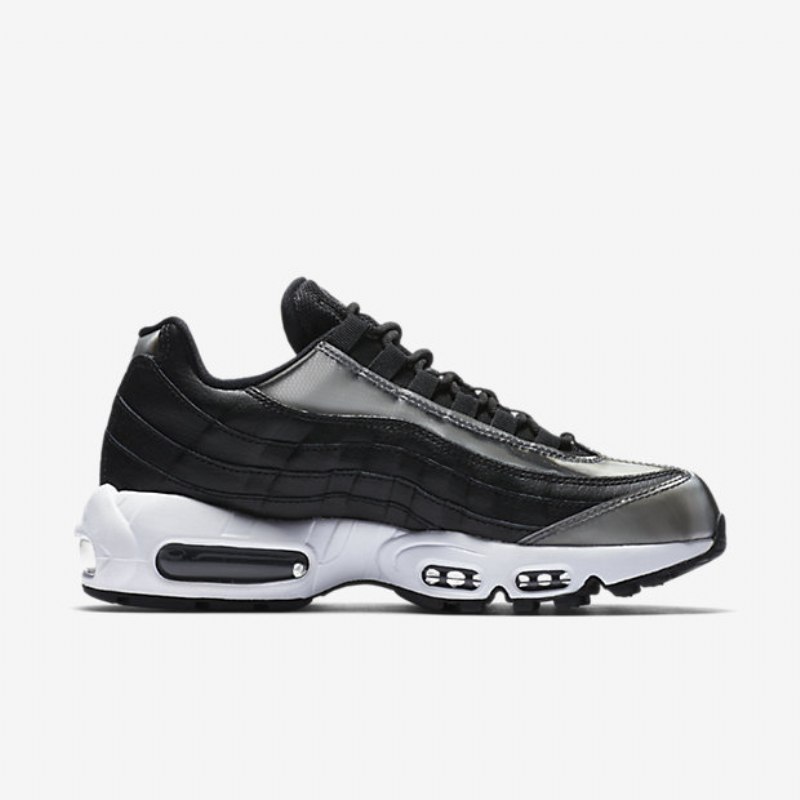 Nike Air Max 95 Naisten Se Musta Valkoinen Harmaa