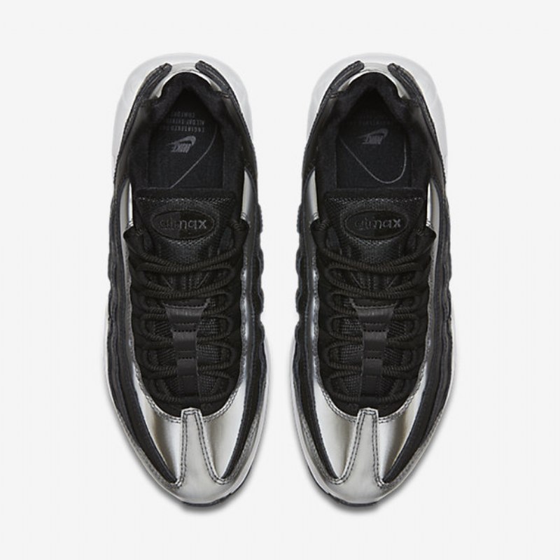 Nike Air Max 95 Naisten Se Musta Valkoinen Harmaa