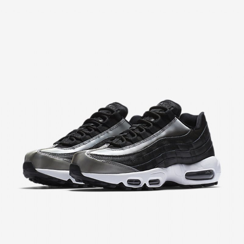 Nike Air Max 95 Naisten Se Musta Valkoinen Harmaa