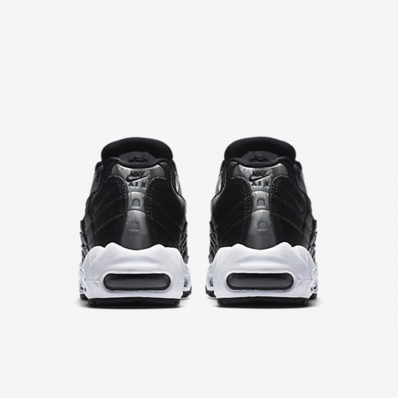 Nike Air Max 95 Naisten Se Musta Valkoinen Harmaa