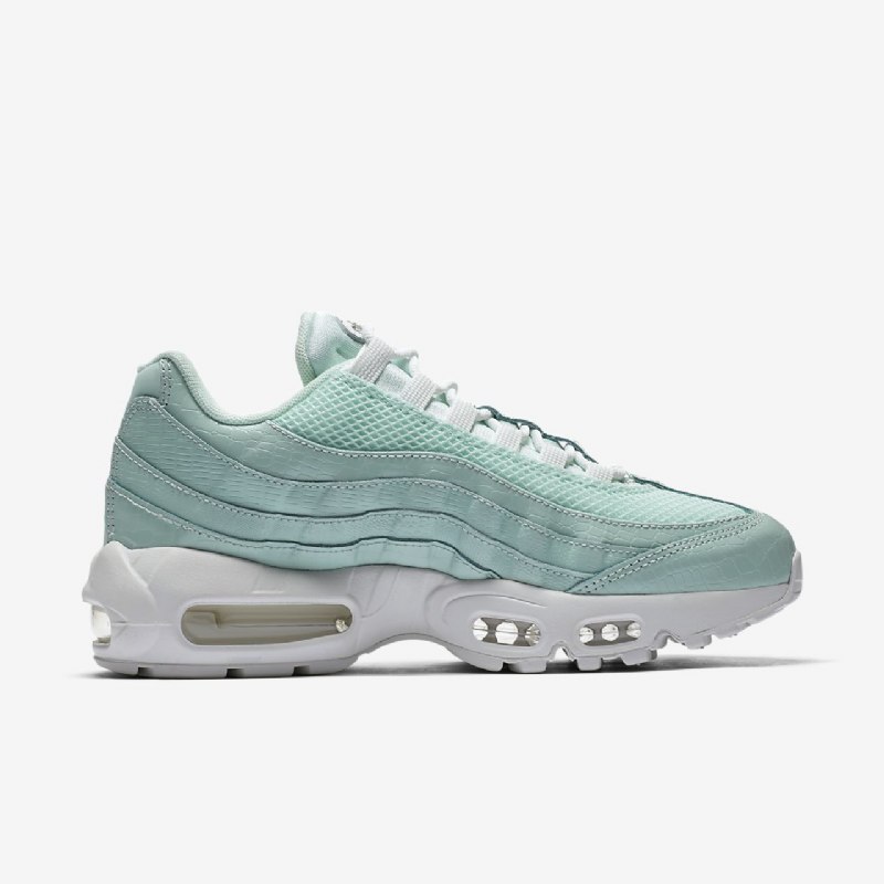 Nike Air Max 95 Premium -kengät Igloo Summit White Green Savi