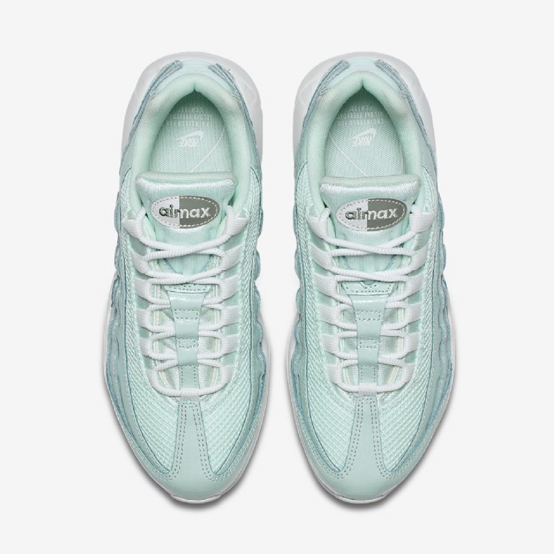 Nike Air Max 95 Premium -kengät Igloo Summit White Green Savi