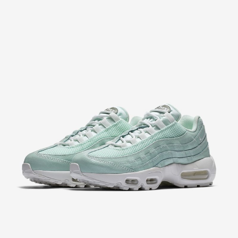 Nike Air Max 95 Premium -kengät Igloo Summit White Green Savi