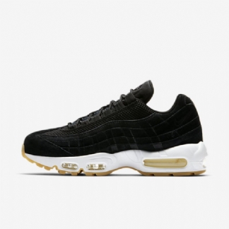 Nike Air Max 95 Premium Miesten Kengät Musta Sifonki Valkoinen