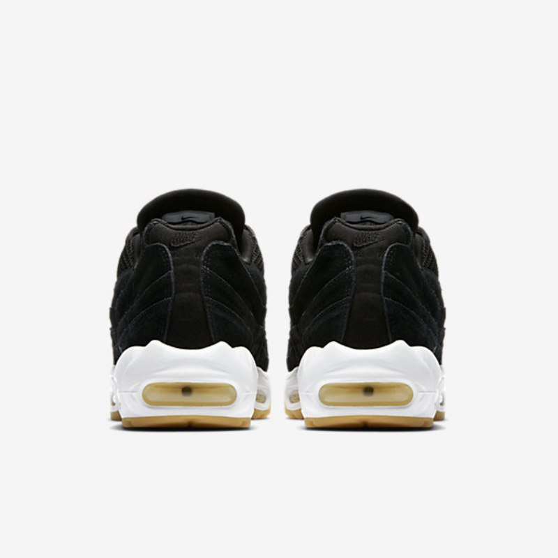 Nike Air Max 95 Premium Miesten Kengät Musta Sifonki Valkoinen