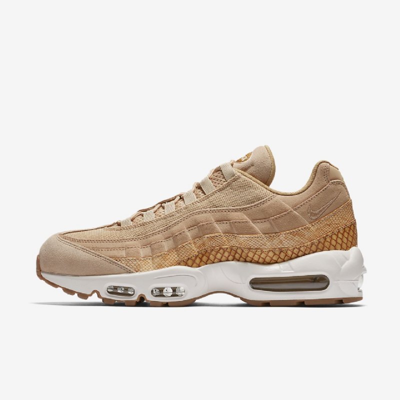 Nike Air Max 95 Premium Miesten Se Vachetta Tan Elemental Gold Sail