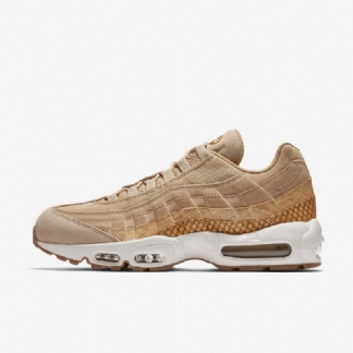 Nike Air Max 95 Premium Miesten Se Vachetta Tan Elemental Gold Sail