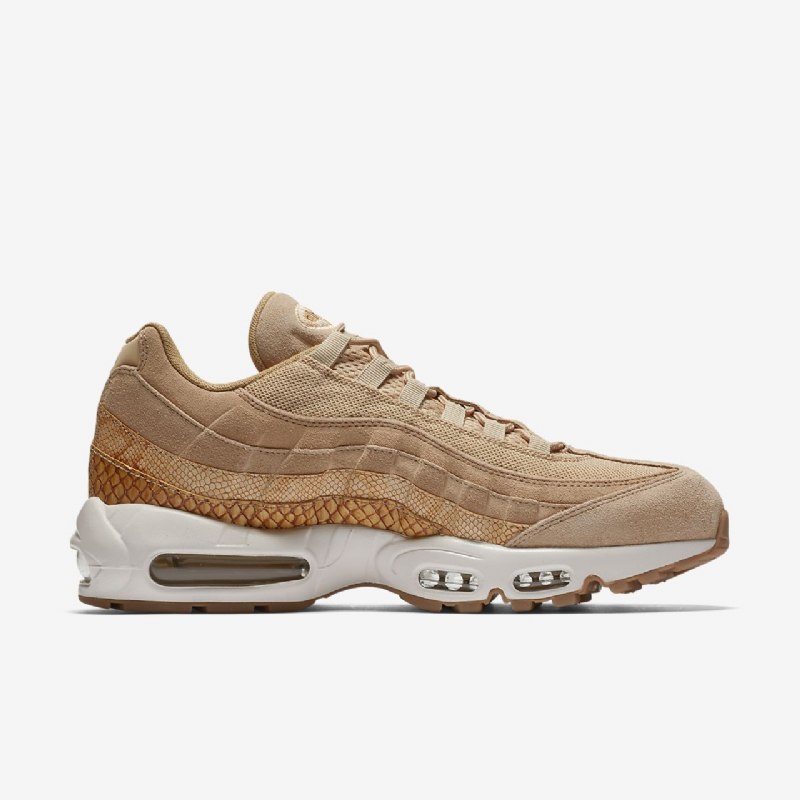 Nike Air Max 95 Premium Miesten Se Vachetta Tan Elemental Gold Sail