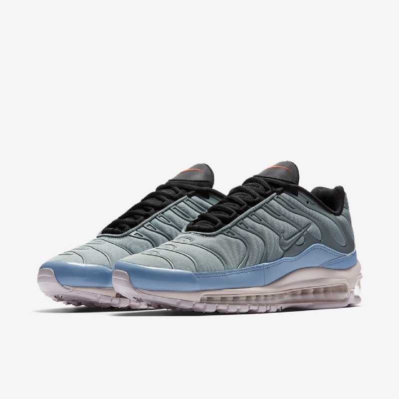 Nike Air Max 97 Miesten Lisää Mica Green Blue Leche Oranssi Blaze Vaaleanpunainen Tuskin