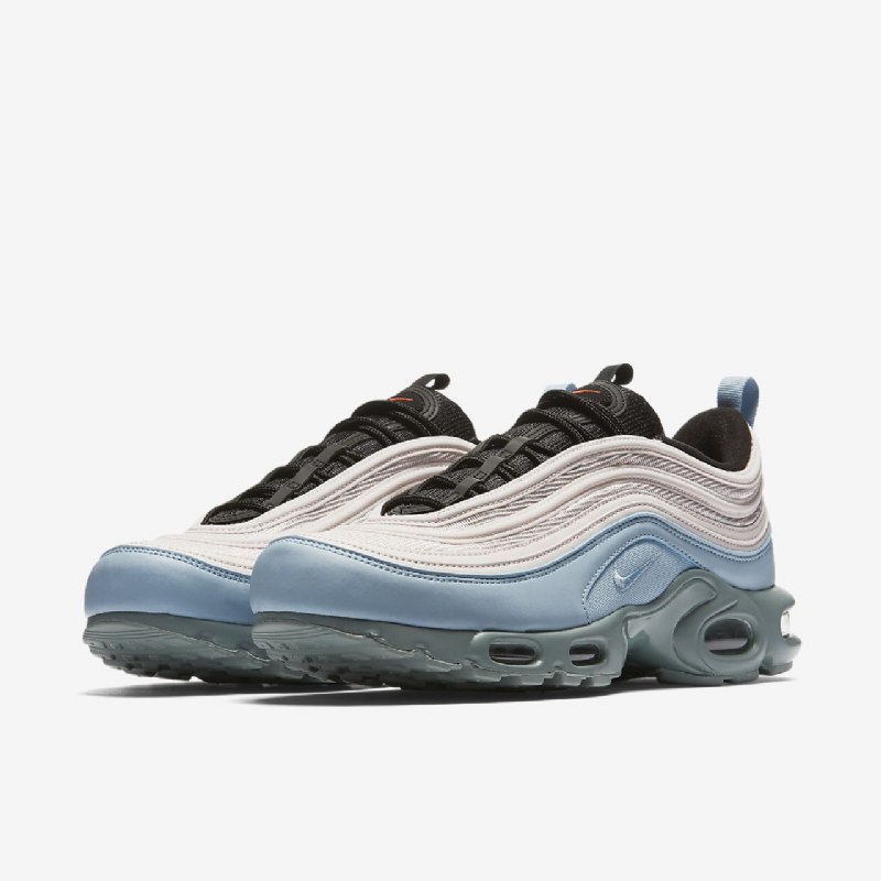 Nike Air Max 97 Miesten Mica Green Sininen Leche Musta Vaaleanpunainen Tuskin