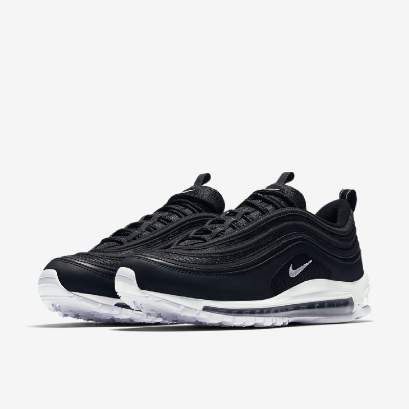 Nike Air Max 97 Miesten Musta Valkoinen