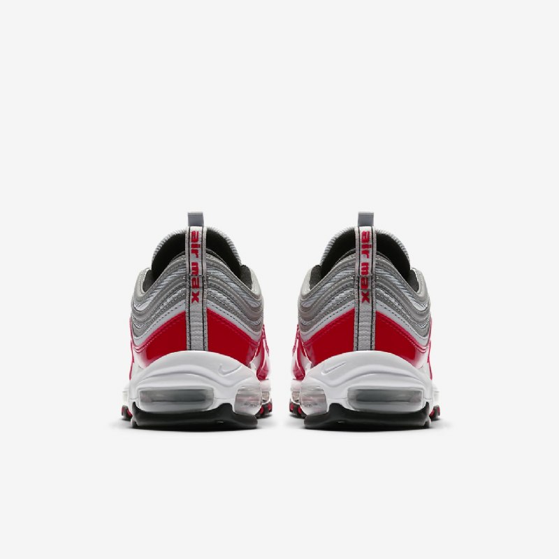 Nike Air Max 97 Miesten Pure Platinum Black White Red Yliopisto