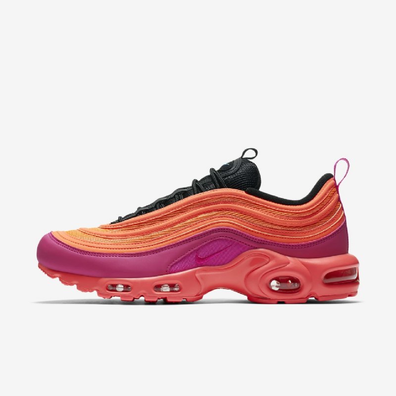 Nike Air Max 97 Miesten Rose Runner Total Crimson Black Hyper Magenta