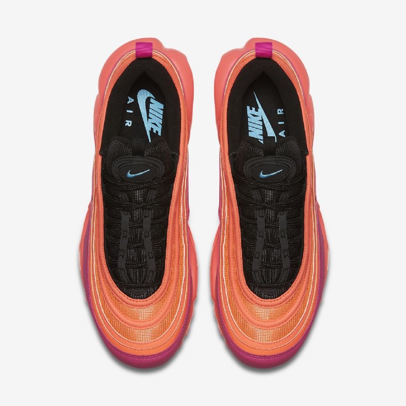 Nike Air Max 97 Miesten Rose Runner Total Crimson Black Hyper Magenta