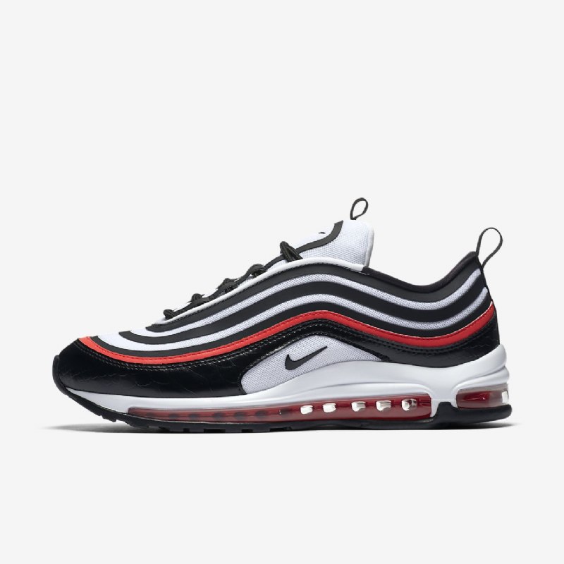 Nike Air Max 97 Naiset Ultra - 17 Se Musta Valkoinen Punainen Habanero