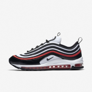 Nike Air Max 97 Naiset Ultra - 17 Se Musta Valkoinen Punainen Habanero