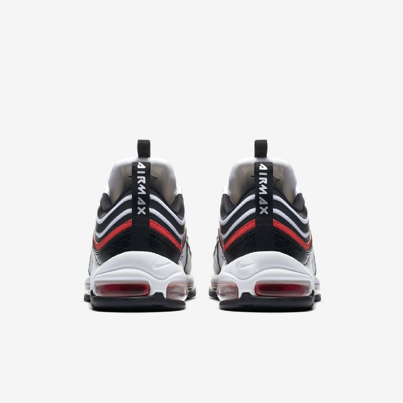 Nike Air Max 97 Naiset Ultra - 17 Se Musta Valkoinen Punainen Habanero