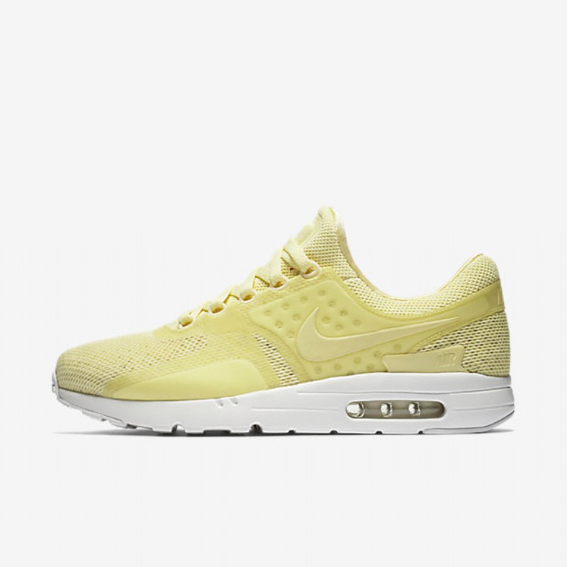 Nike Air Max Breathe Zero Shoes Chiffon Lemon White Light Bone