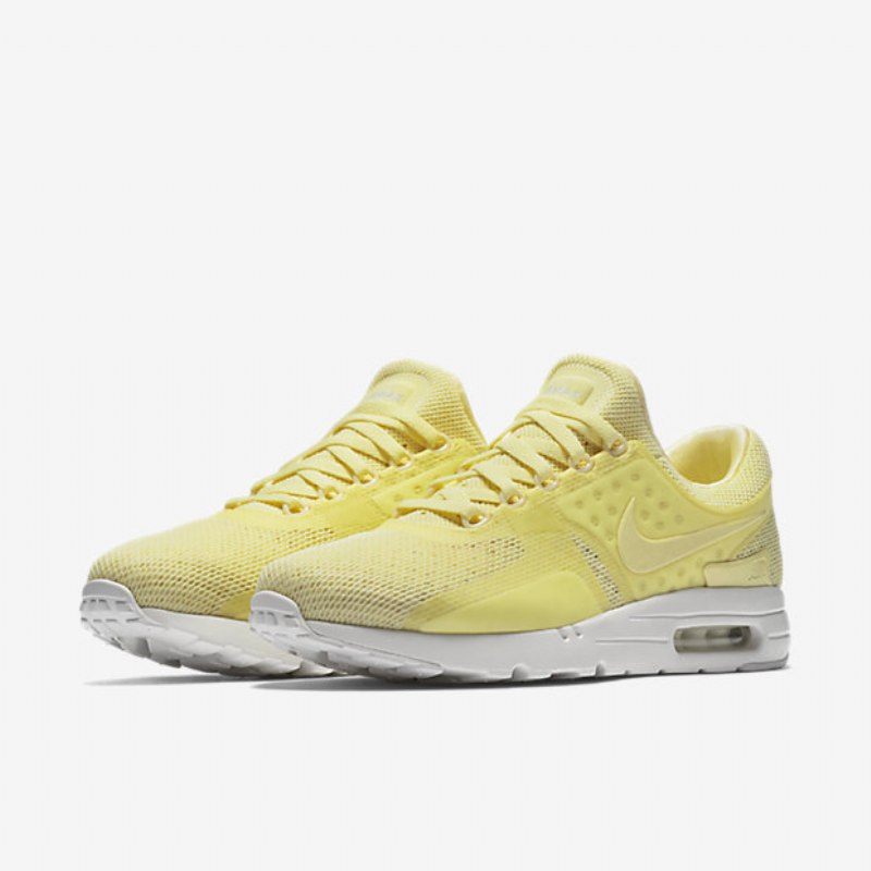 Nike Air Max Breathe Zero Shoes Chiffon Lemon White Light Bone