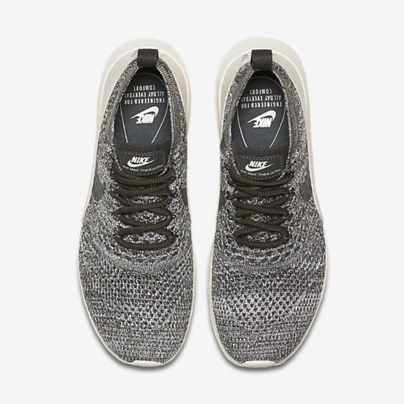 Nike Air Max Thea Naiset Ultra Flyknit Midnight Fog Punainen Siltstone Sailing