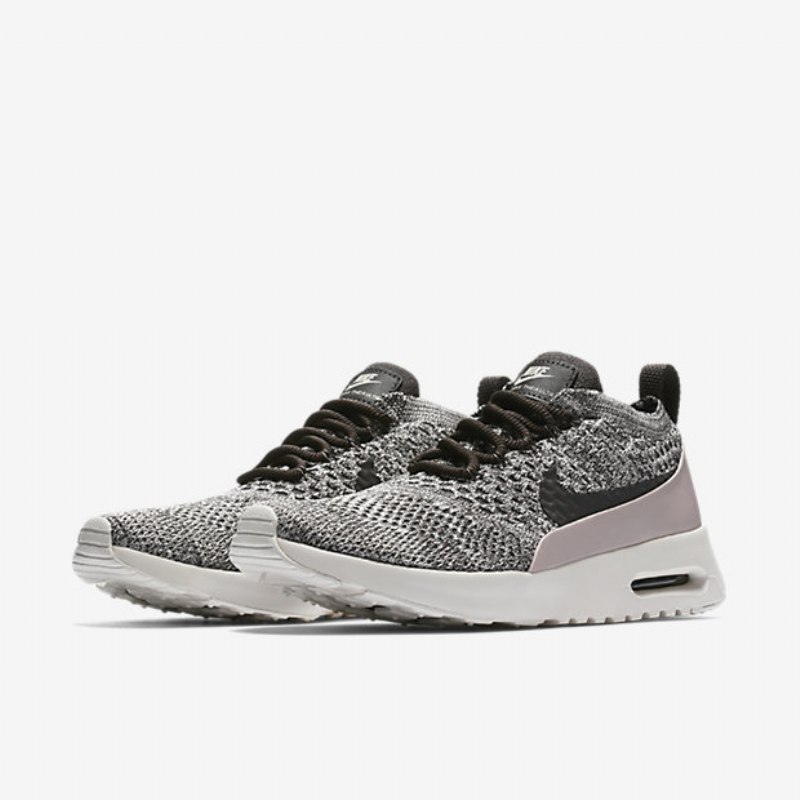 Nike Air Max Thea Naiset Ultra Flyknit Midnight Fog Punainen Siltstone Sailing