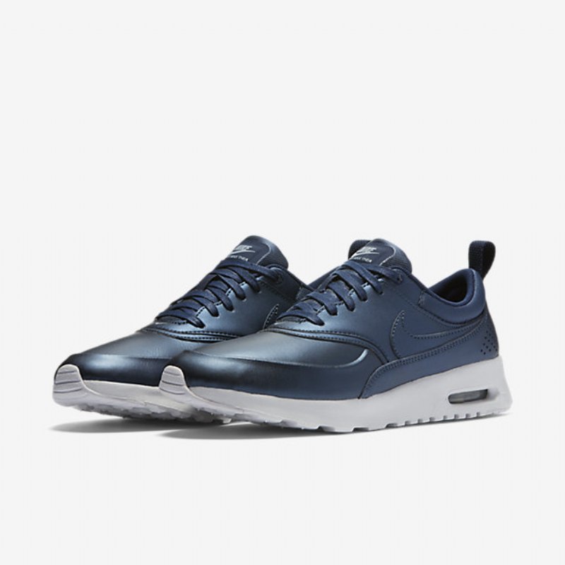 Nike Air Max Thea Naisten Se Navy Blue Metallic Summit White Keskiyöllä