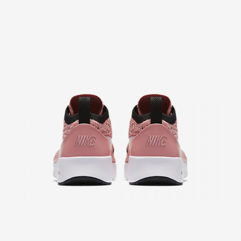 Nike Air Max Thea Naisten Ultra Flyknit Melonikiilto Musta Valkoinen