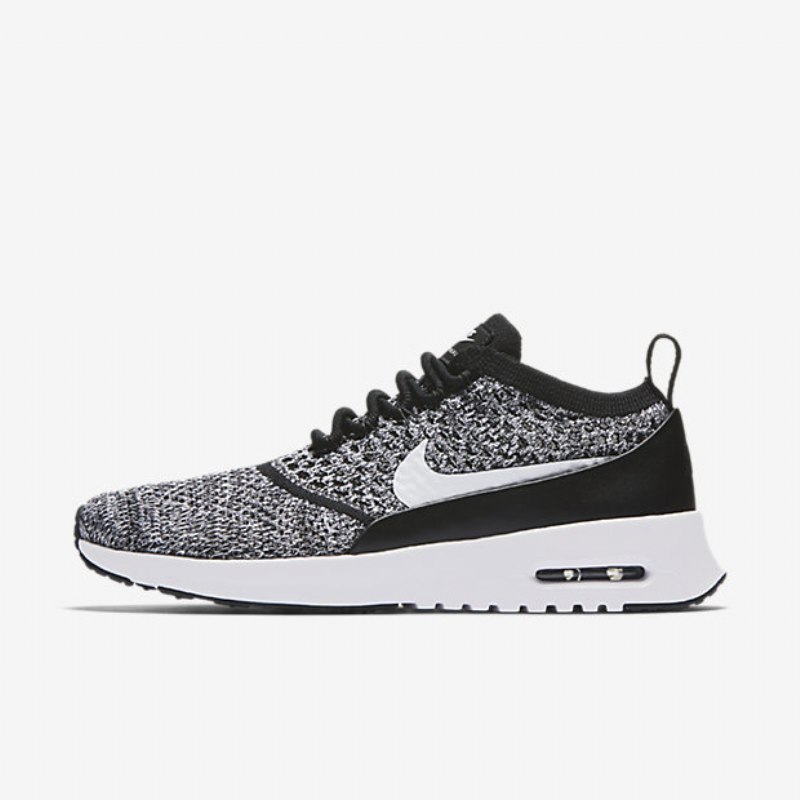 Nike Air Max Thea Naisten Ultra Flyknit Musta Valkoinen