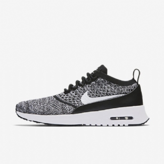Nike Air Max Thea Naisten Ultra Flyknit Musta Valkoinen