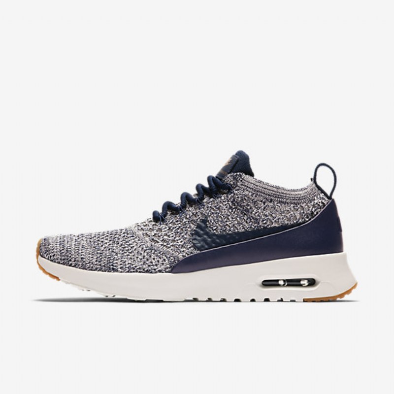 Nike Air Max Thea Naisten Ultra Flyknit Navy College Sail Gum Medium Brown