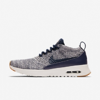 Nike Air Max Thea Naisten Ultra Flyknit Navy College Sail Gum Medium Brown