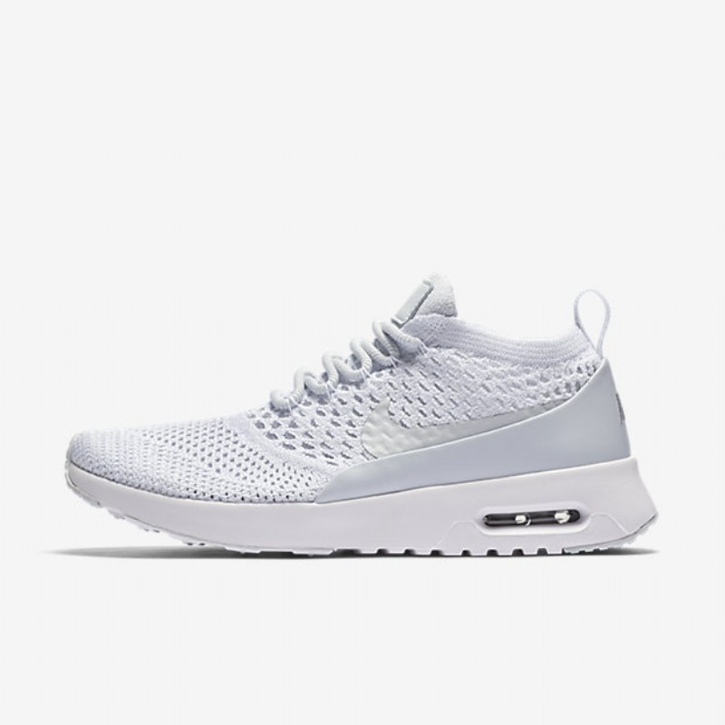 Nike Air Max Thea Naisten Ultra Flyknit Pure Platinum White Grey Wolf