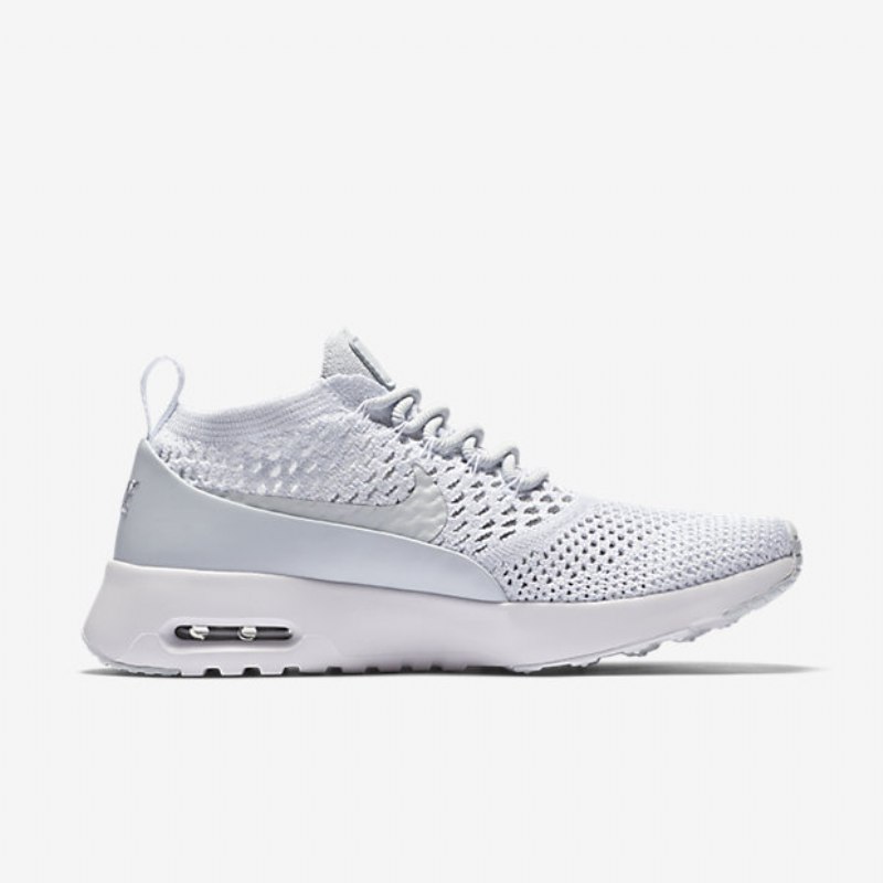 Nike Air Max Thea Naisten Ultra Flyknit Pure Platinum White Grey Wolf