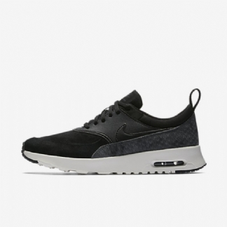 Nike Air Max Thea Premium Naisten Kengät Musta Purjehdus Tummanharmaa