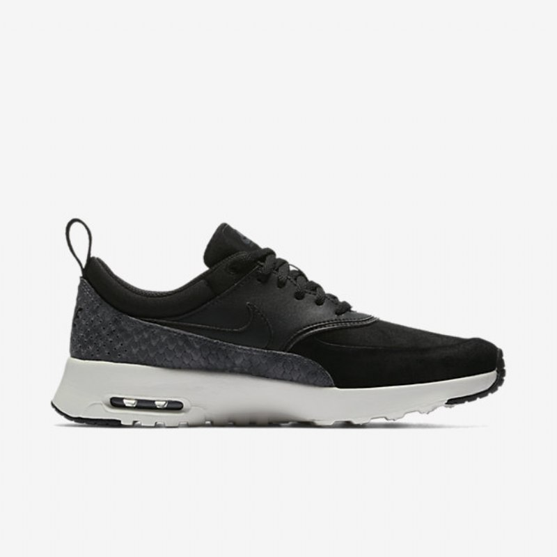 Nike Air Max Thea Premium Naisten Kengät Musta Purjehdus Tummanharmaa