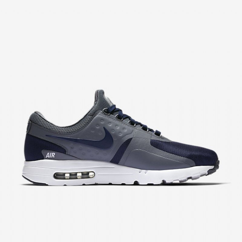 Nike Air Max Zero Essential Shoes Navy Blue Night Tummanharmaa Valkoinen