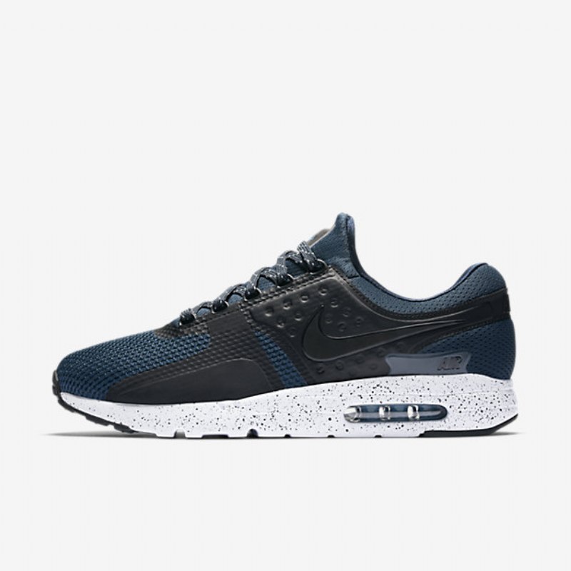 Nike Air Max Zero Premium Shoes Navy Blue White Industrial Black