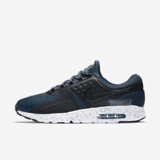 Nike Air Max Zero Premium Shoes Navy Blue White Industrial Black