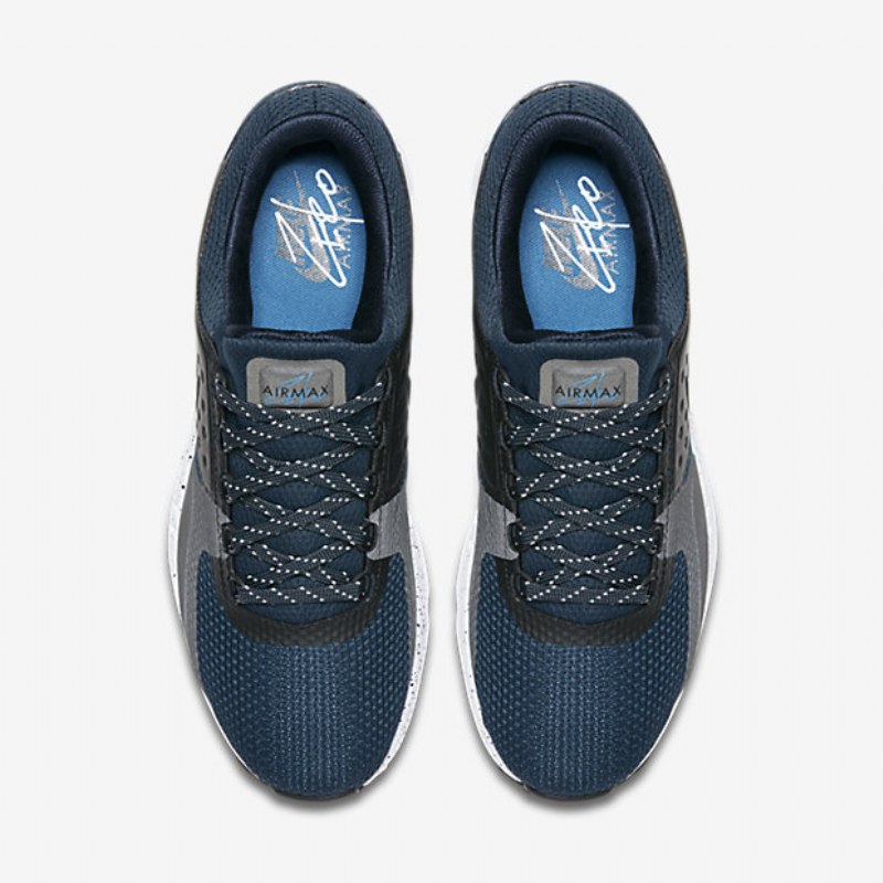 Nike Air Max Zero Premium Shoes Navy Blue White Industrial Black